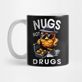 Tender Temptation Chicken Nugget Love, Nugs Not Drugs Mug